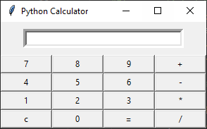 calculator in python