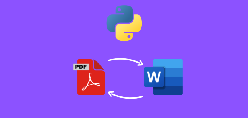 PDF to DOCX using Python