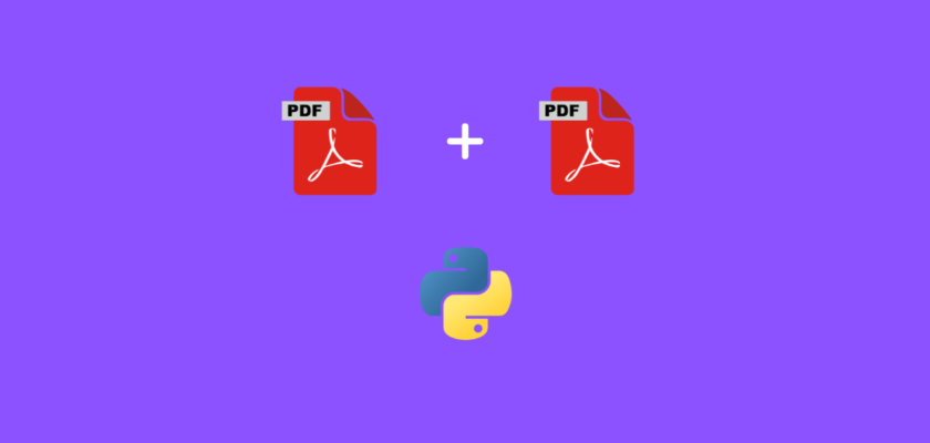 Merge PDF Files using Python