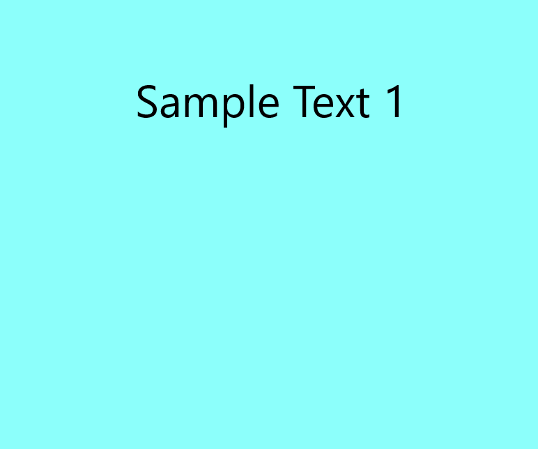 sample text for OCR