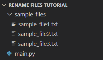 rename files tutorial directory